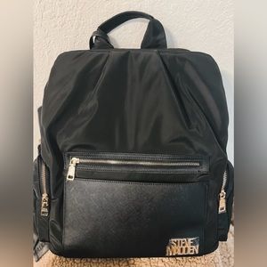 Steve Madden Black Backpack NEW